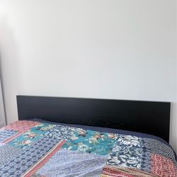 Black headboard and frame KING SIZE