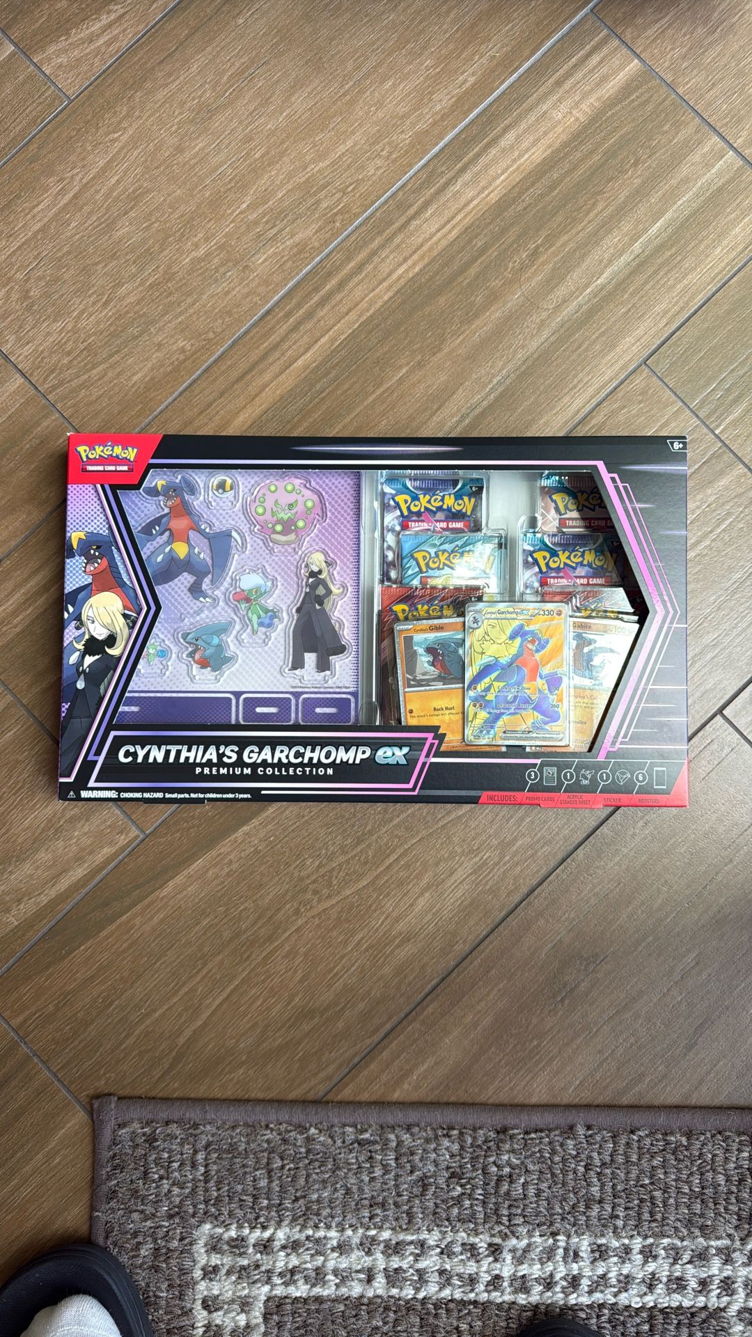 Pokeman Cynthia Garchomo Ex