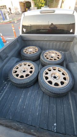 5x4.5 Method 502 rally rims 17x8
