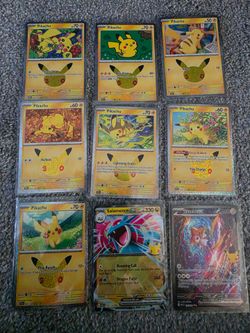 Pokemon 30th collection singles