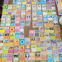 Pokemon Card Over 150 Trading Cards In A+ Condition 