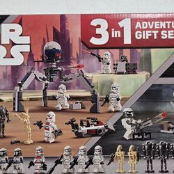 LEGO Star Wars: The Clone Wars & The Mandalorian

Gift Set - Contains 3 sets in 1 box