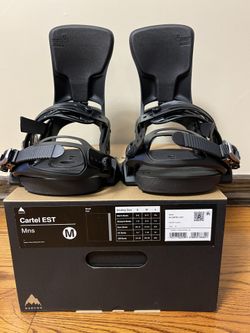 New Burton Cartel EST Snowboard Bindings
