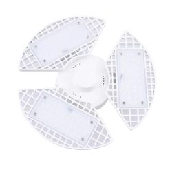 3-panel LED Garage Light, 2-pack