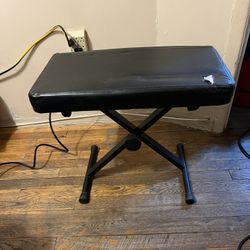 Piano / Keyboard Bench Adjustable height – $15