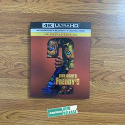 Five Nights at Freddy’s 2 (Unleashed Edition) 4K UHD Blu-ray Combo Pack [4K UHD Blu-ray + Blu-ray]