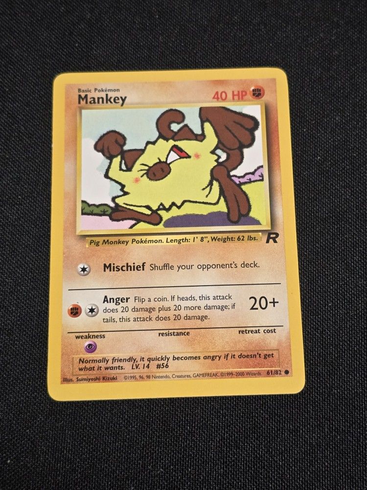 Mankey - Team Rocket