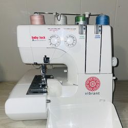 Baby Lock Vibrant Serger W/ Accessories & Thread