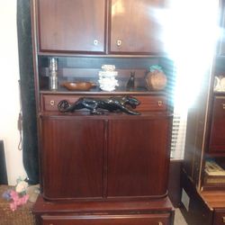 German Cabinet With Projector Screen