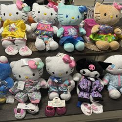 Bundle Of 12 Sanrio Build A Bears 