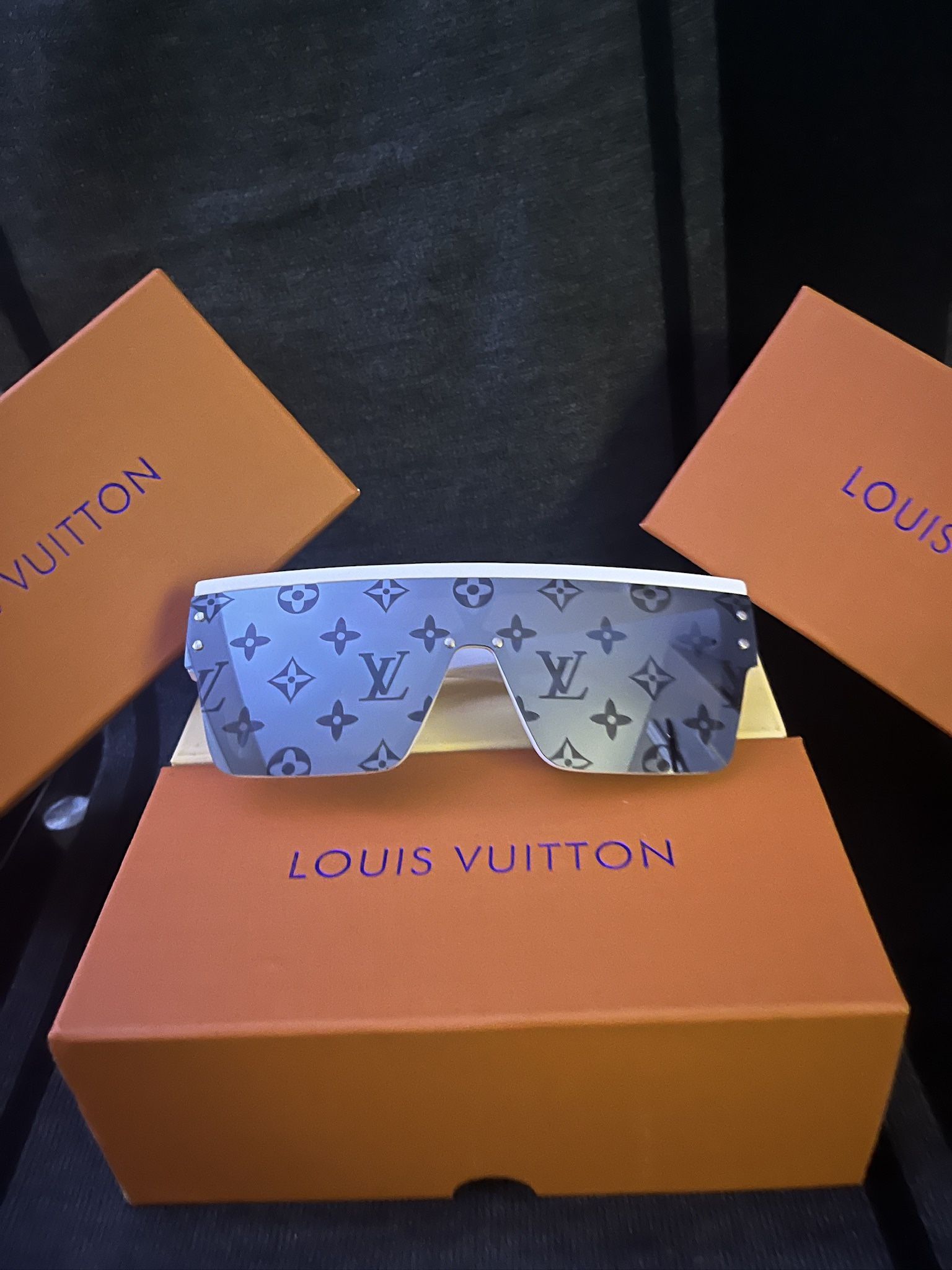Black Lv glasses