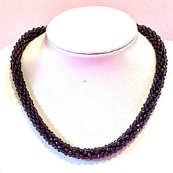 Brilliant Amethyst Necklace 