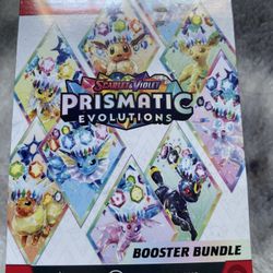 Pokémon Prismatic booster bundle 