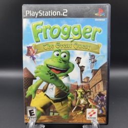 Playstation 2 Frogger The Great Quest ( Tested  & Working  ) 