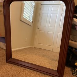 Wood Framed Mirror