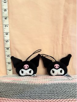 Kuromi Mini Plushie Keychain