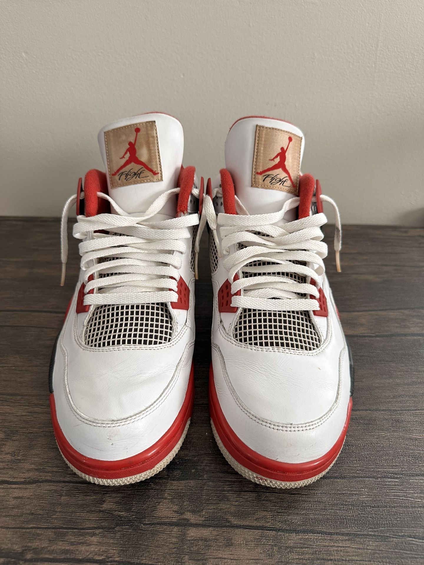 Jordan 4 Fire Red 2012 Size: 14 Comes with Original Box NO SEPERATION OG ALL