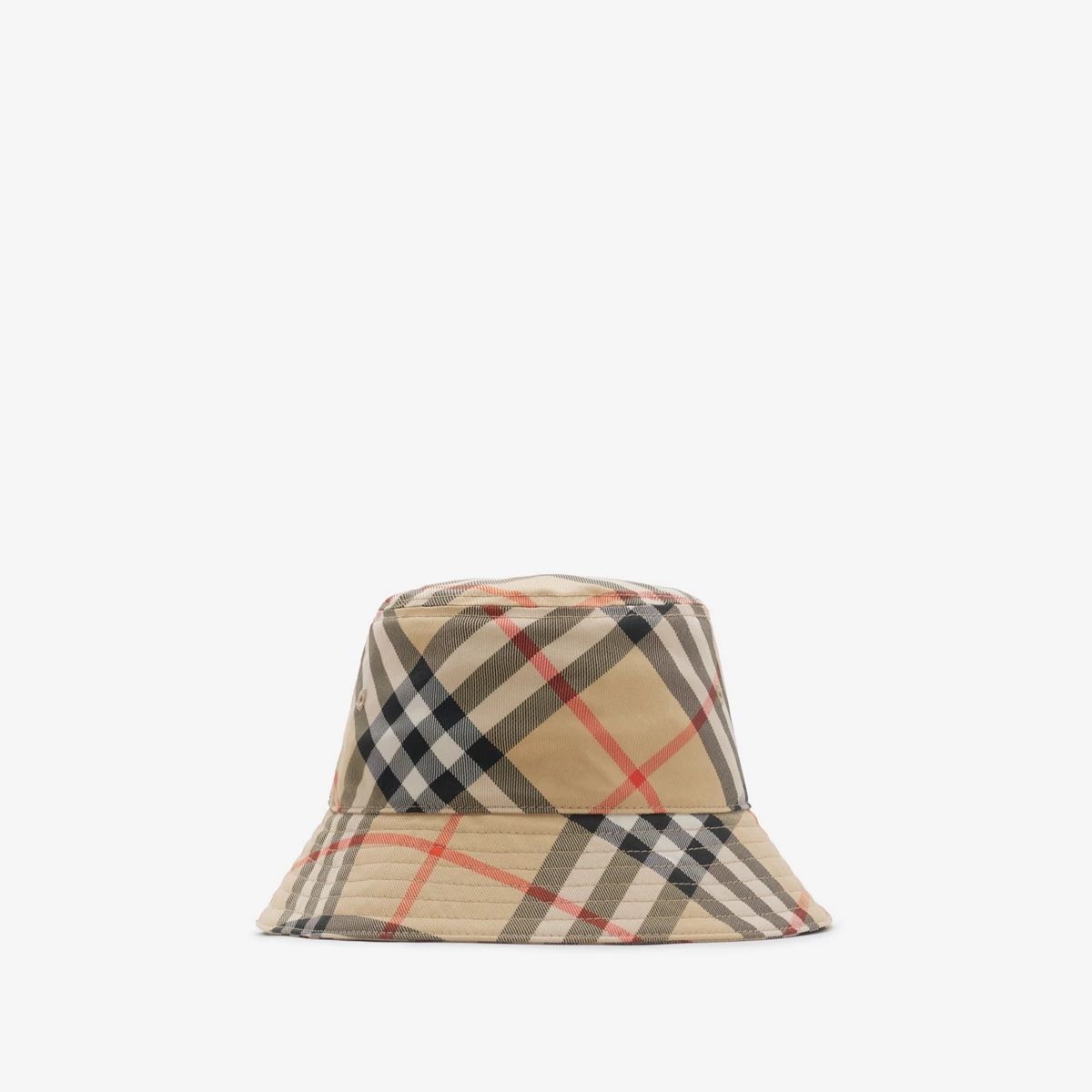 Authentic Burberry Burberry Logo Bucket Hat Reversible