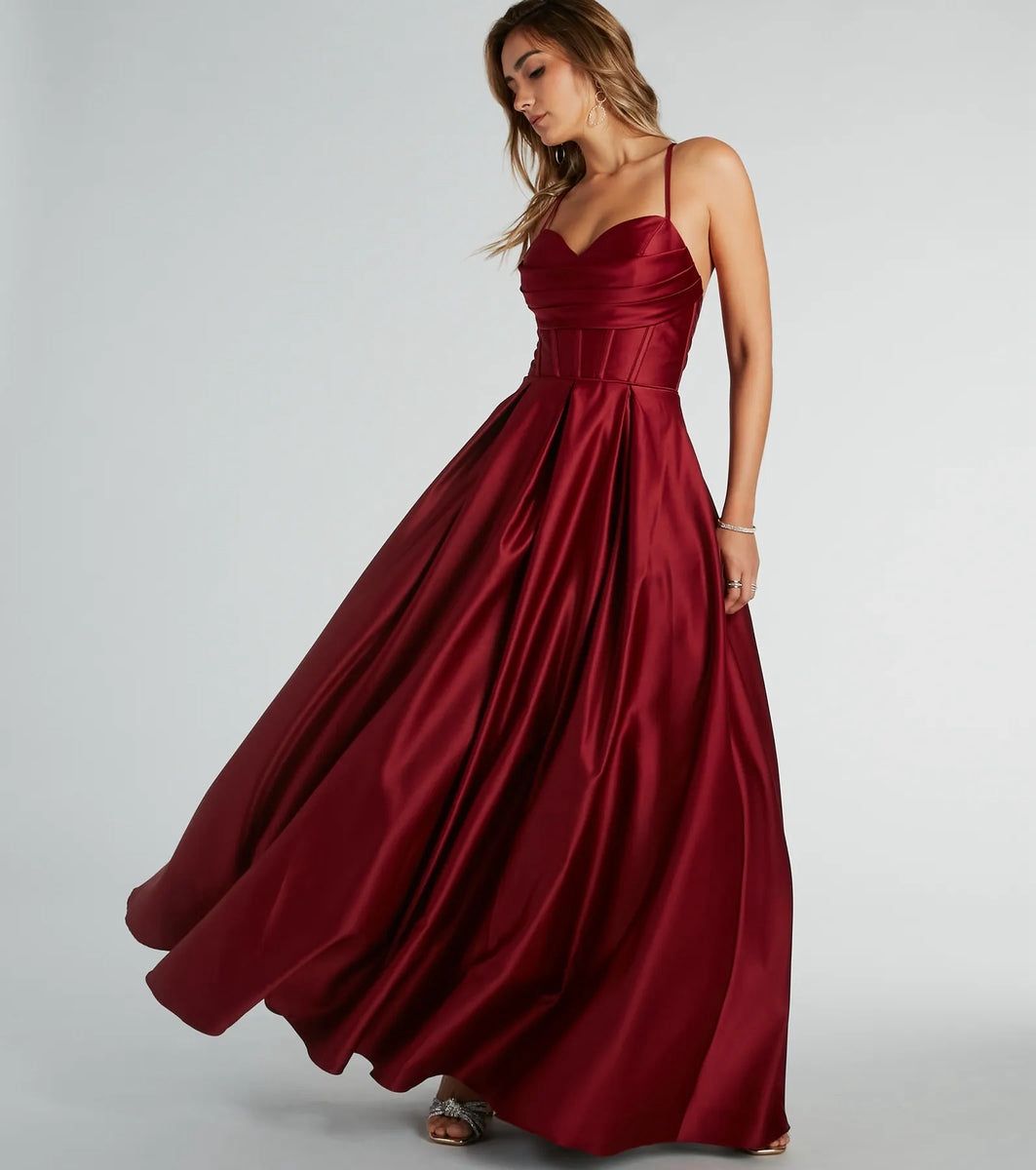 Windsor, Red Prom Dress, Size 13