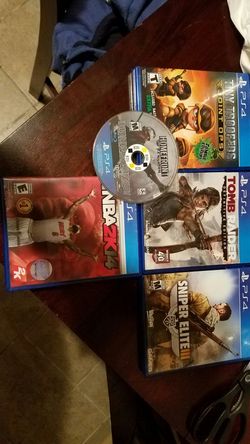 Ps4 games sale/trade
