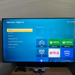 55 In Roku Tv Woth Sound Bar