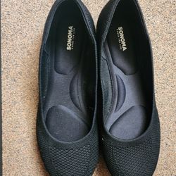 Ballet Flats, Size 6, Knit, "Sonoma"