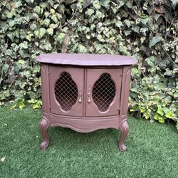 French Provincial Drum Table