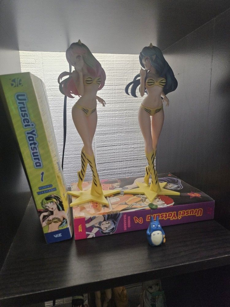 Urusei Yatsura Lum Figures And Omnibus manga