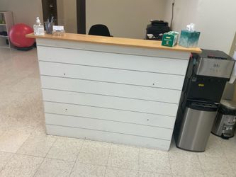 Small office reception desk