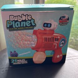 Open Box Small Bubble Gun Bubble Machine
