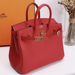 Hermès Rouge Piment Epsom Birkin 30 Gold Hardware