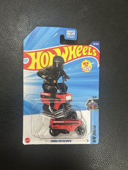 New & Rare 2025 Hot Wheels HW Red Honda Motocompo