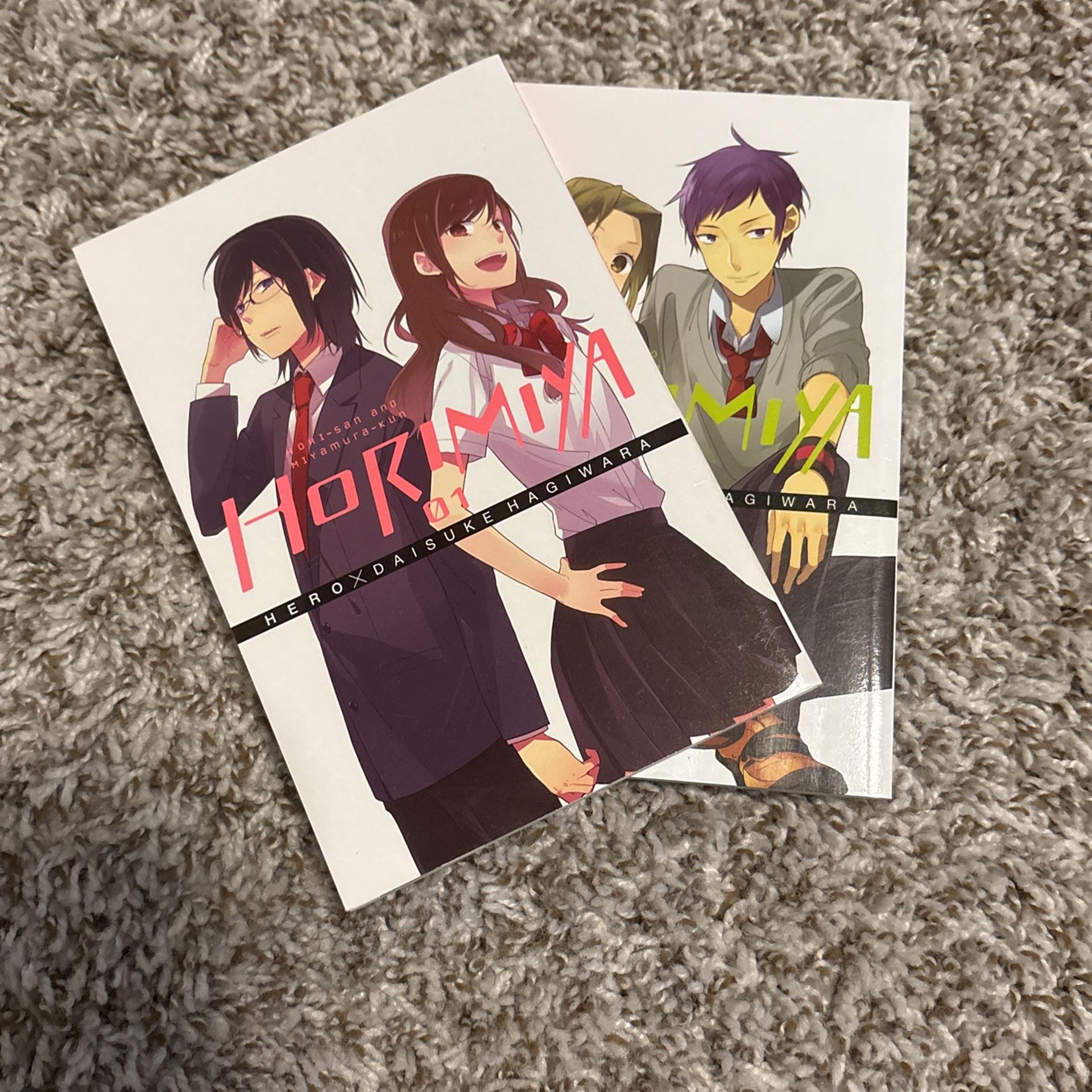 Horimiya Manga (First 2)