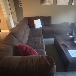 COUCH CHAISE LOUNGE