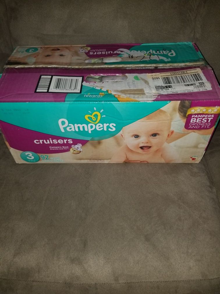 Pampers cruisers (size 3)
