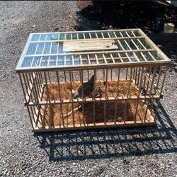 WJ Carpenter Company Antique Turkey Crate