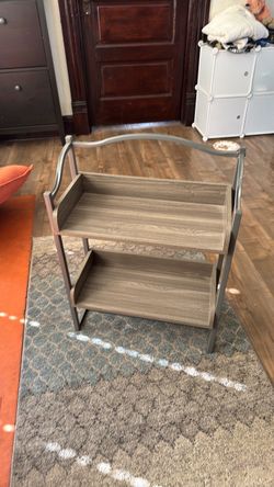 Two tier shelf