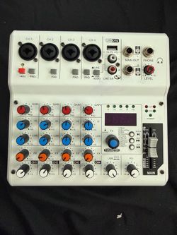 USB Mixer + Audio Interface — Bluetooth, FX, Great Preamps — $50 obo