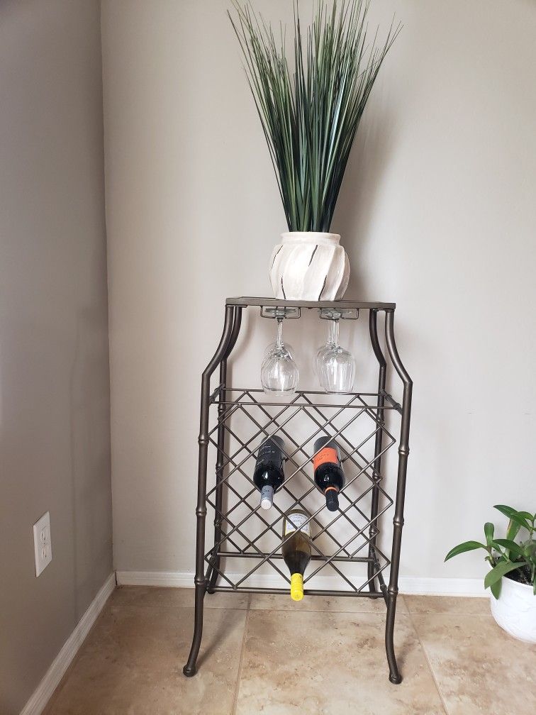 Metal Wine Rack Stand!