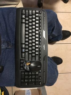 Logitech keyboard and mouse