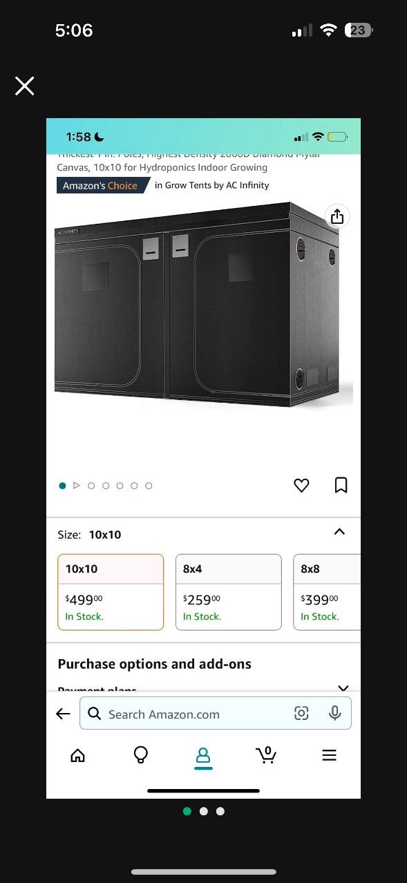 Ac Infinity 10x10 Grow Tent