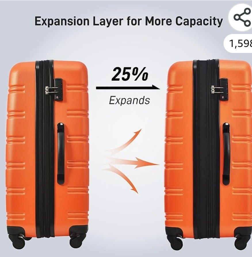 Merax Luggage Set Of 3