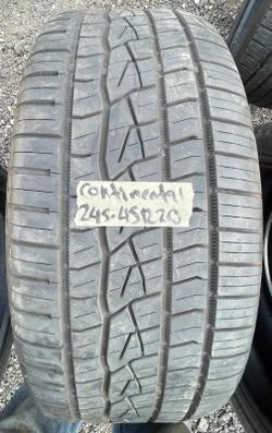 1)245/45/20 Continental $70