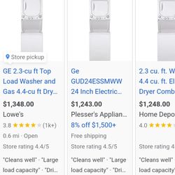 Electric Washer Dryer Combo