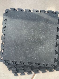 Rubber gym mats
