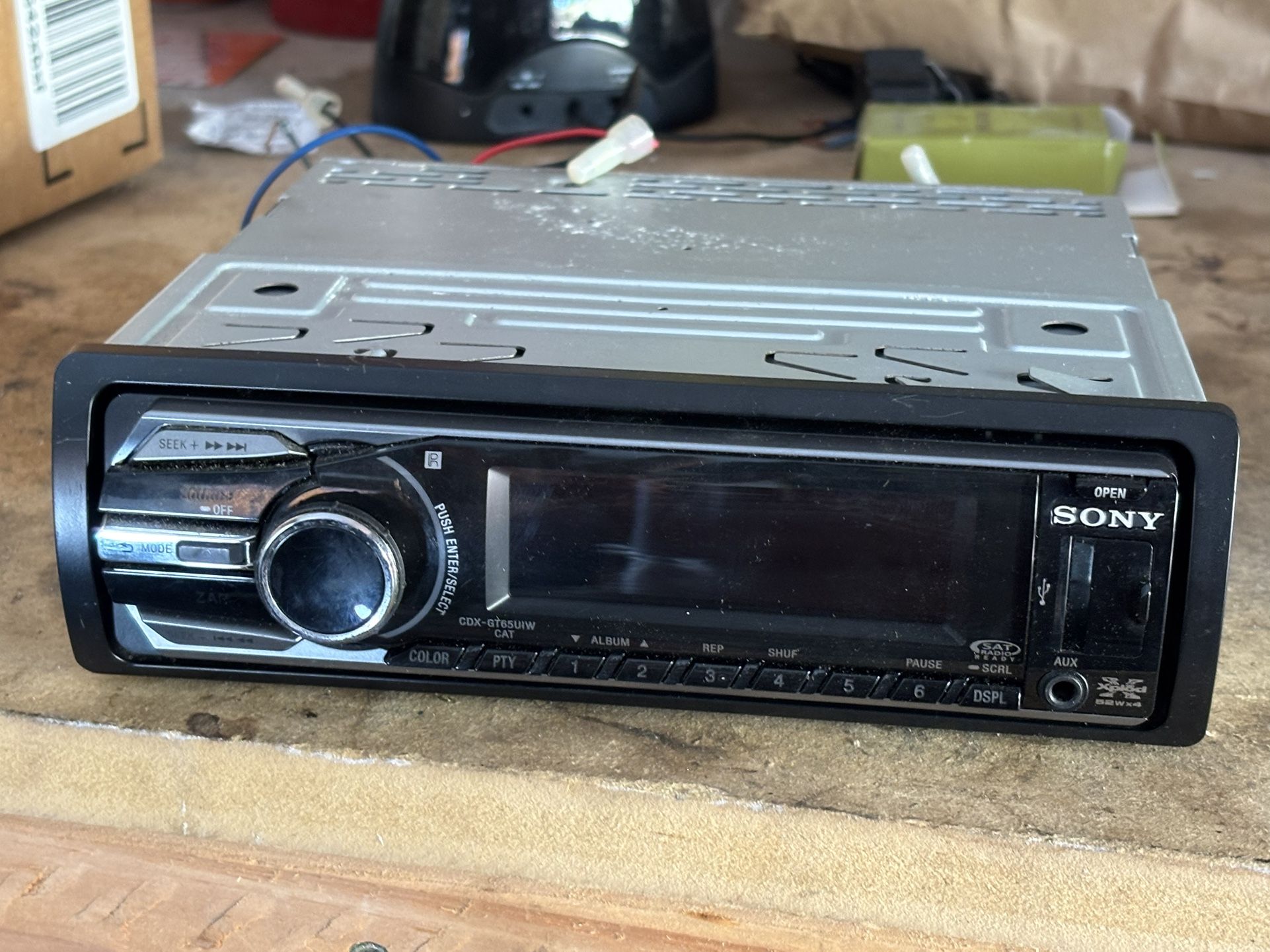 Sony Car Stereo