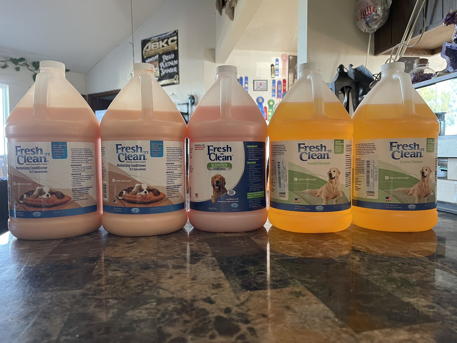 Dog Grooming Shampoo & Conditioner Set