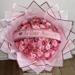 Ramo Buchón Rose Bouquet Mothers Day