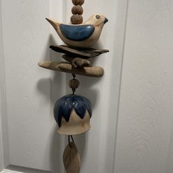 Antique Pottery Wind Chime 