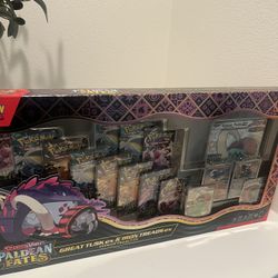 Pokemon Paldean Fates Great Tusk Premium Collection Box